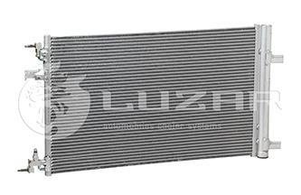 Радиатор кондиционера (647*390*16) Astra J (10-)1.4T/1.6T/1.7CDTI/2.0CDTI с ресивером МКПП/АКПП (LRAC 0552) Luzar LRAC0552