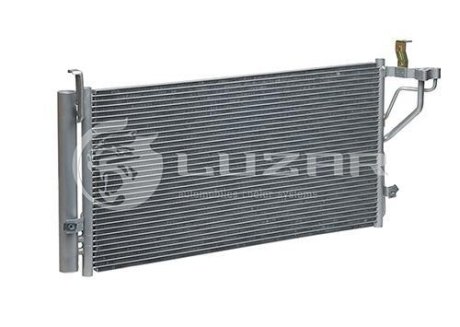 Радиатор кондиционера Sonata 2.0/2.4/2.7 (98-) с ресивером АКПП/МКПП (LRAC 08384) Luzar LRAC08384 (фото 1)