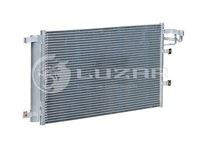 Радиатор кондиционера Cerato 1.5/1.6/2.0 (04-) АКПП/МКПП с ресивером (LRAC 08F2) Luzar LRAC08F2 (фото 1)