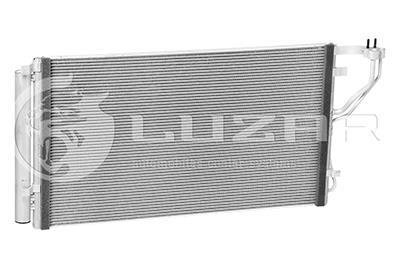 Радиатор кондиционера Optima 2.0/2.4 (11-)/Sonata (10-) АКПП/МКПП (LRAC 08R0) Luzar LRAC08R0 (фото 1)