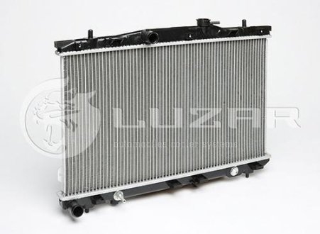 Радиатор охлаждения (алюм) Elantra (673*378*16) 1.6/1.8/2.0 (00-) АКПП (LRc HUEl00251) Luzar LRCHUEL00251