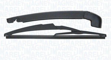FIAT щітка склоочисника з важелем задня 290мм 500 07- MAGNETI MARELLI 000723180168