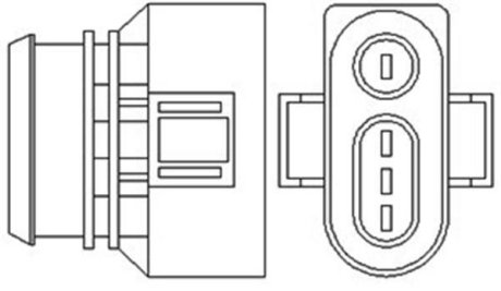 VW лямбда-зонд Audi A3/4/6, Passat, Polo, Toyota Corolla 1.0/1.8 MAGNETI MARELLI 466016355024 (фото 1)