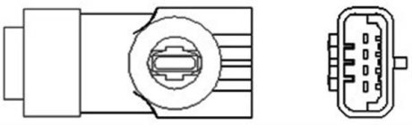 RENAULT лямбда-зонд (4 конт.) Kangoo, Ssandero, Logan MAGNETI MARELLI 466016355036