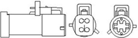 FORD лямбда-зонд MONDEO III 2.0 16V 00-07, MONDEO III 3.0 V6 24V 04-07 MAGNETI MARELLI 466016355119
