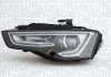 MAGNETI MARELLI фара права AUDI A5 D3S H7 PWY24W LED TRANSPARENT LENS BLACK FRAME AFS BEZ XENON ECU 711307023921