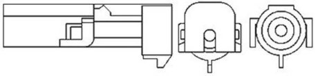 DAEWOO лямбда-зонд (1 конт.) Lanos, HYUNDAI, SUZUKI MAGNETI MARELLI OSM005