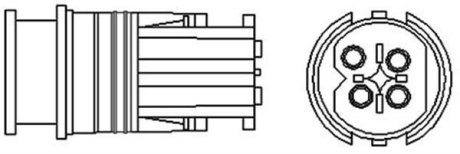 DB Кисневий датчик CL203, W164, W251, R171 MAGNETI MARELLI OSM025 (фото 1)