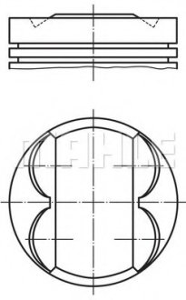 Поршень MAHLE / KNECHT 011PI00105002