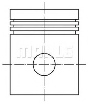 Поршень MAHLE / KNECHT 0120201