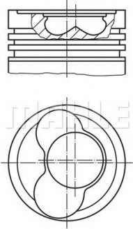 Поршень MAHLE / KNECHT 0305800