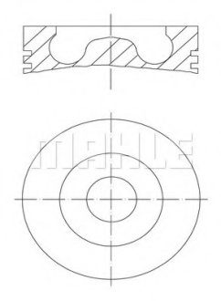 Поршень MAHLE / KNECHT 081PI00105000