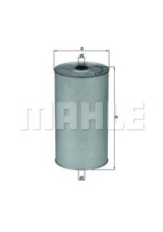 Фільтр масляний MAHLE / KNECHT OX30D