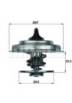 Термостат MAHLE / KNECHT TX1871D (фото 1)