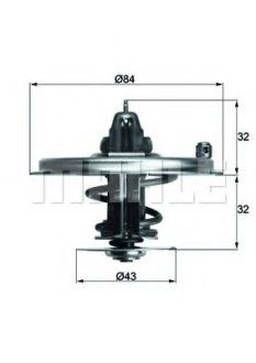 Термостат MAHLE / KNECHT TX3685D