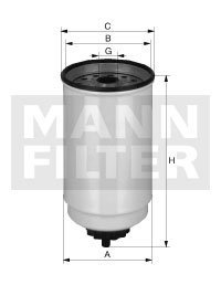 Фильтр топлива MANN WK 10017X (фото 1)