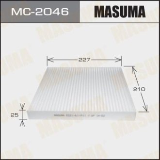 Фильтр салона AC401J (MC-2046) MASUMA MC2046 (фото 1)