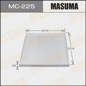 Фильтр салона AC-102E (MC-225) MASUMA MC225 (фото 1)