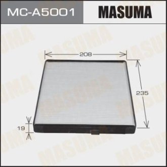 Фильтр салона CHEVROLET/ AVEO/ V1200V1400 04- (MC-A5001) MASUMA MCA5001 (фото 1)