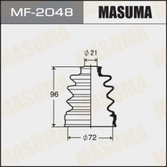 Пыльник ШРУСа SUBARU OUTBACK (BR) 2.5 i AWD (13-18), SUBARU FORESTER (08-13) (MF-2048) MASUMA MF2048 (фото 1)