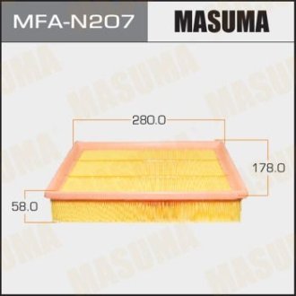 Фільтр повітряний (MFA-N207) MASUMA MFAN207