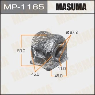 Втулка стабилизатора переднего (Кратно 2) Honda Crosstour (12-) (MP-1185) MASUMA MP1185 (фото 1)