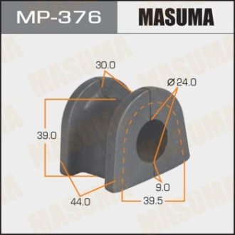 Втулка стабилизатора заднего (Кратно 2) Mitsubishi Pajero (00-06,07-10) (MP-376) MASUMA MP376 (фото 1)