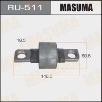 Сайлентблок заднего продольного рычага Mazda 6 (02-07) (RU-511) MASUMA RU511 (фото 1)