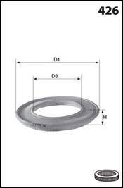 Фільтр повітря (аналогWA6191/LX258) MECAFILTER EL3181