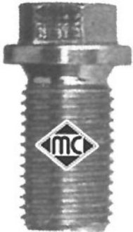 Корок масляного піддону MB ОМ601-603 Metalcaucho 00857 (фото 1)