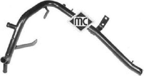 Трубка системи охолодження T4 2.5TDI 96-03 Metalcaucho 03181