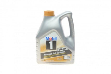 Моторное масло fs 0w-40, 4л MOBIL 153692