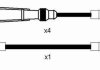 Комплект проводів запалення NGK 8618 (фото 2)