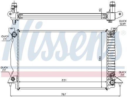 Деталь NISSENS 60314A