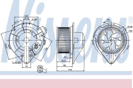 Деталь NISSENS 87064