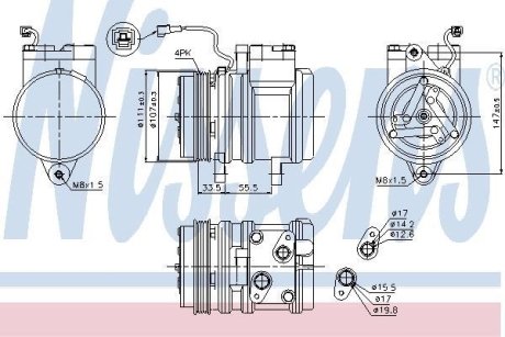 Деталь NISSENS 89275