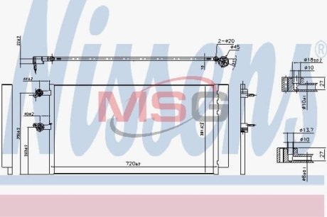 Конденсатор NISSENS 940743