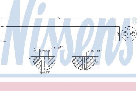 Осушувач кондицiонера NISSENS 95342