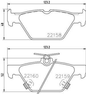 Колодки гальмівні дискові Subaru Forester (SK_) (18-), OUTBACK (BT) (19-) NISSHINBO NP7016