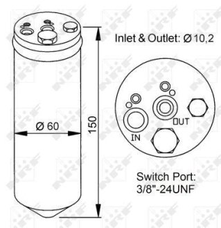 Осушувач кондиціонера NRF 33137