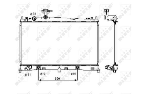 Радиатор охлаждения NRF 53410