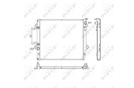 Радиатор охлаждения NRF 53568