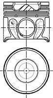 Поршень Ford Mondeo III 00-07, Ford Transit 00-06, Jaguar X-Type 01-09 NURAL 8714080010