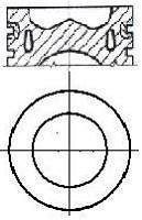 Поршень NURAL 8743220500