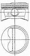 Поршень NURAL 8784920700