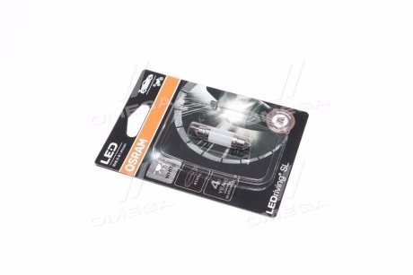 Лампа светодиодная led (0,5w 12v sv8.5) OSRAM 6413DWP-01B (фото 1)