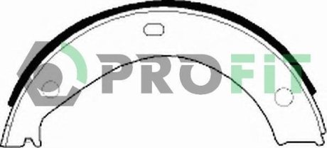 Колодки гальмівні барабанні PROFIT 50010272