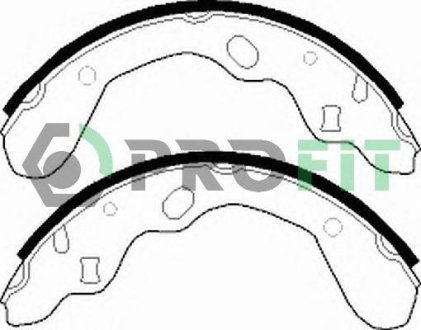 Колодки тормозные барабанные PROFIT 5001-0540 (фото 1)