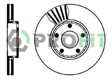 Диск тормозной PROFIT 5010-0320