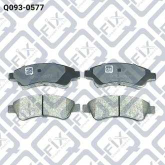 Колодки гальмівні задні дискові Q-fix Q0930577